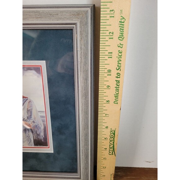 (Framed) Marian Anderson  - Sacajawea - print. HAND WRITTEN NOTE BY MARIAN - Picture 7 of 8